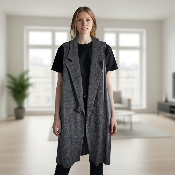 Zara Long Vests - Picture 1 of 7